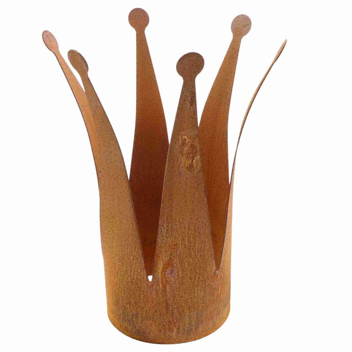 Deko | Metall Krone schmal | Gartendeko Vintage | Wohnaccessoires für Ihr zu Hause