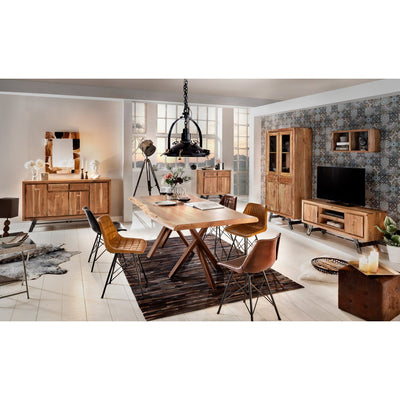 Tisch 180x100 cm, Akazie natur, 56 mm