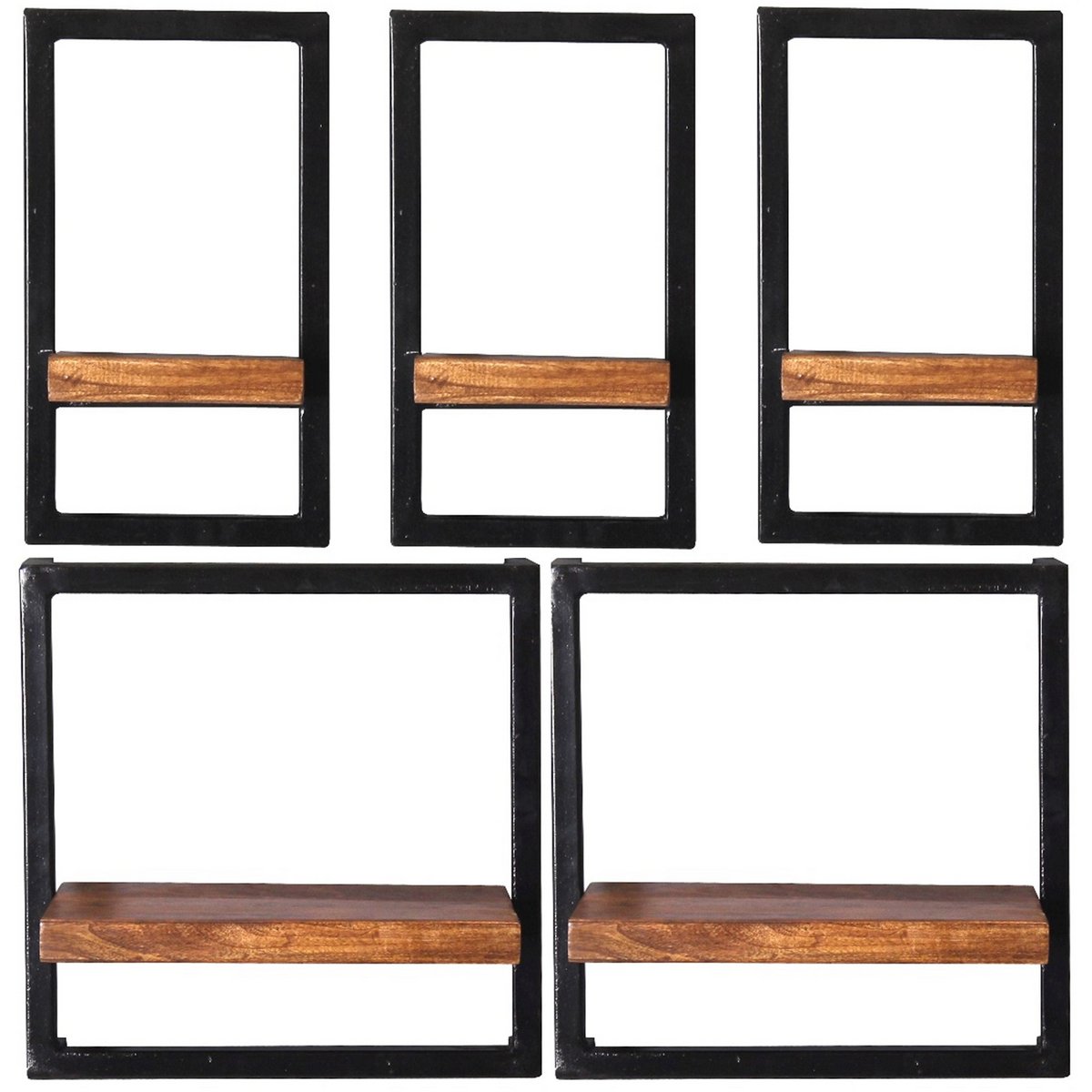 Wandregal-Set, 5-teilig