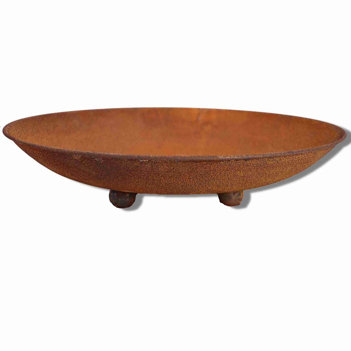 Deko Schale Rost Ø 47 cm | Gartendeko Vintage Pflanzschale