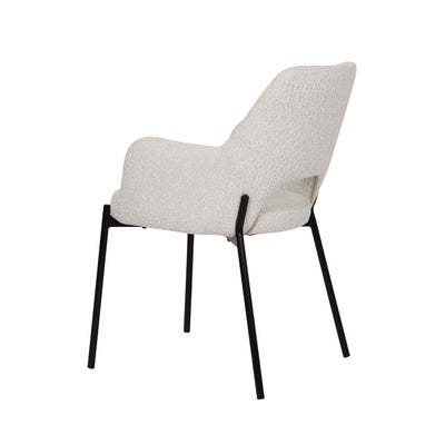 Armlehnstuhl 2er Set mit Rücken Cut-Out