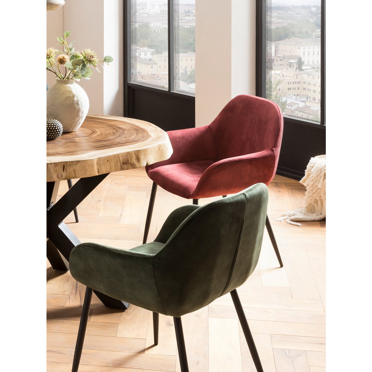 Armlehnstuhl, 2er-Set