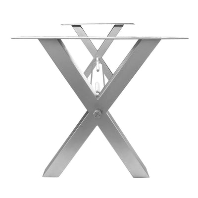 Tischgestell antiksilber