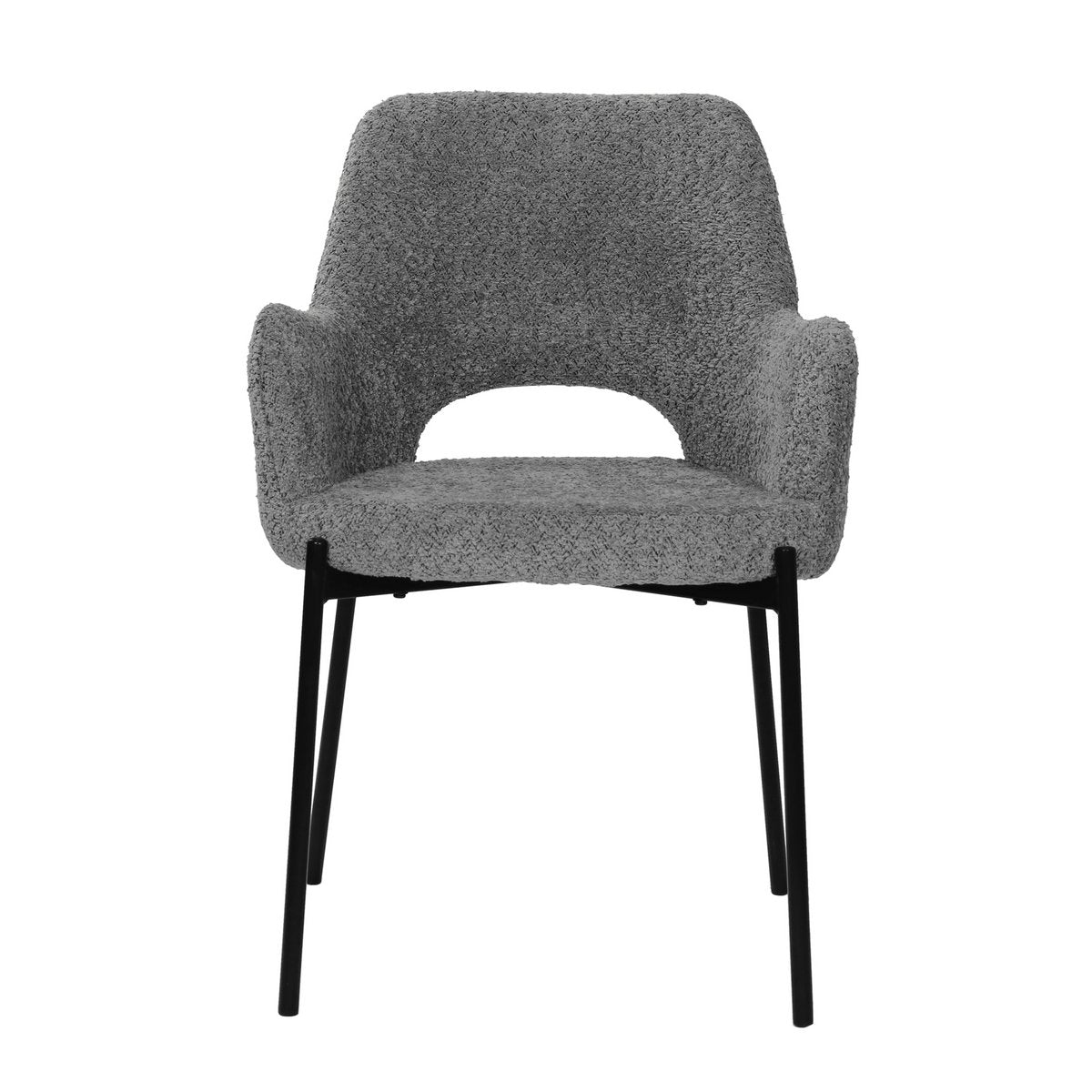 Armlehnstuhl 2er Set mit Rücken Cut-Out