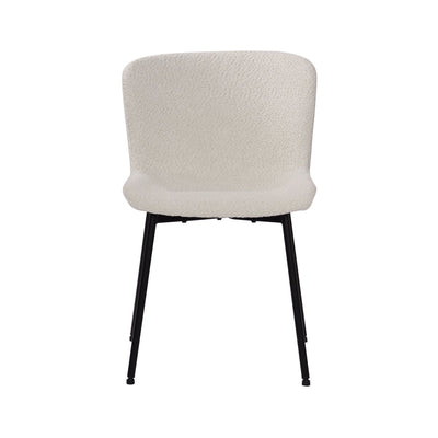 Stuhl 2er Set mit Bouclé-Bezug