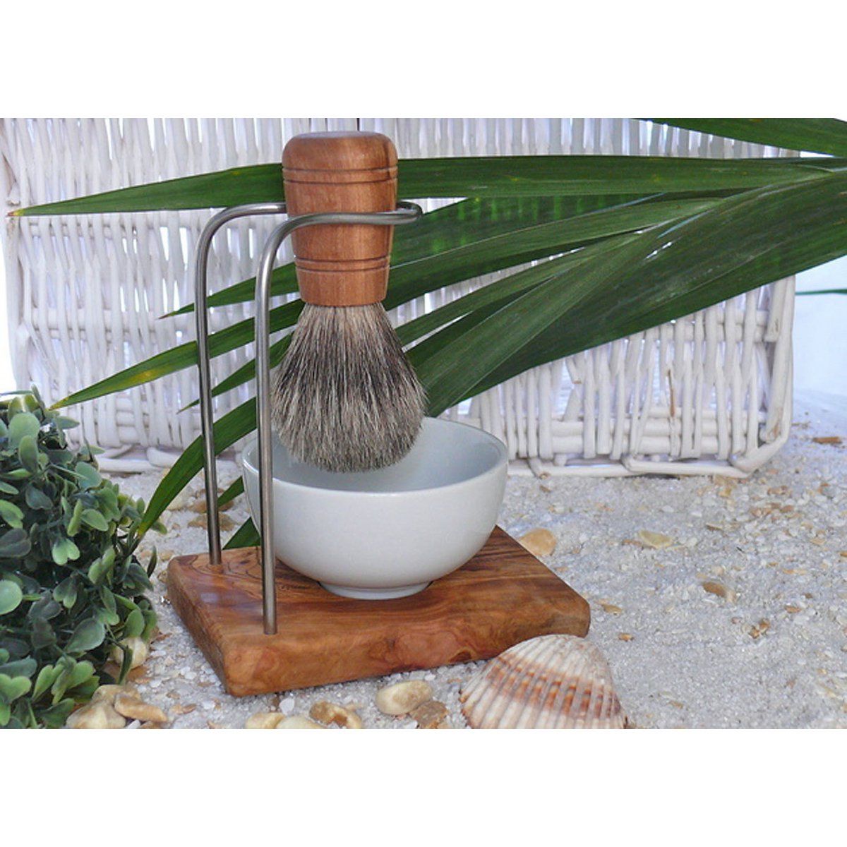 Rasierpinselhalter DESIGN inkl. Rasierpinsel