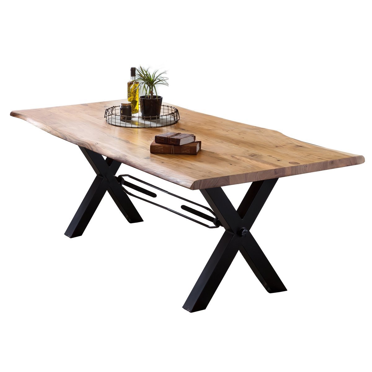 Tisch 240x100 cm, Akazie natur