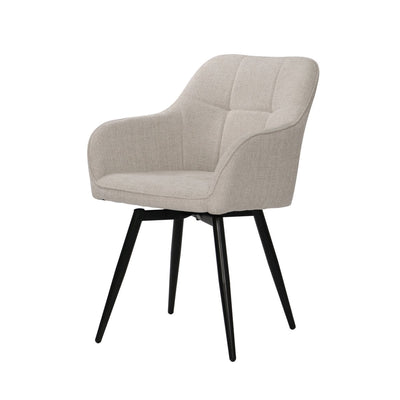 Armlehnstuhl 2er Set mit Drehfunktion