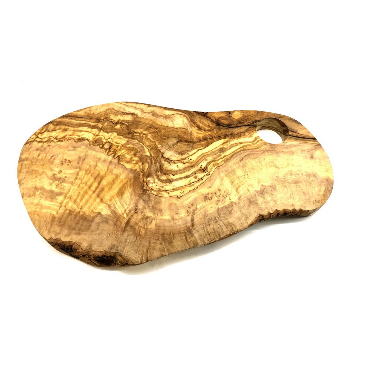 Vesperbrett rustikal 30-34 cm mit Loch für´s Frühstücksei