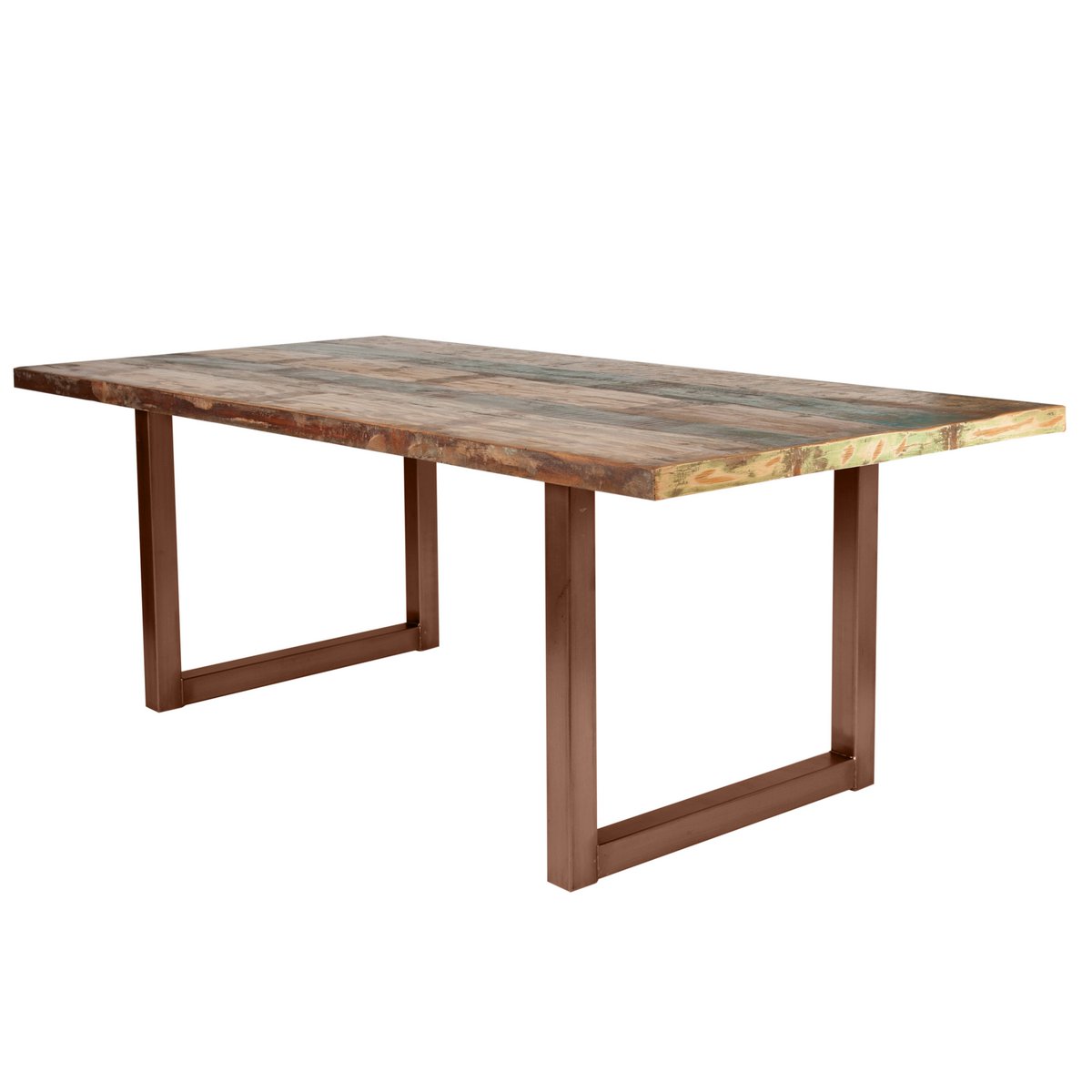 Tisch 160x85 cm, buntes Altholz