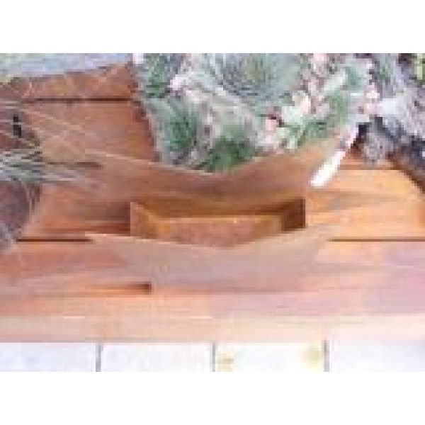 Edelrost Weihnachtsdeko Stern | zum befüllen |