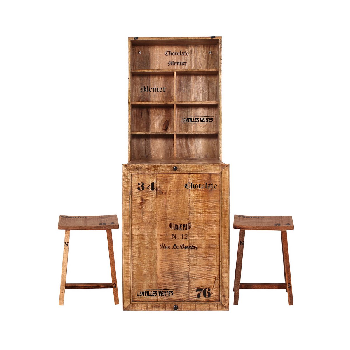 Klapptisch mit 2 Hockern