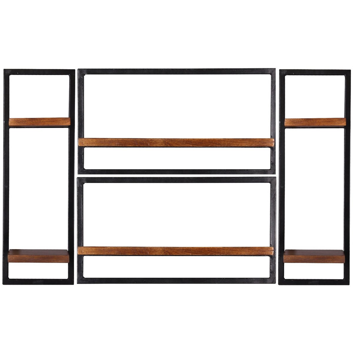 Wandregal-Set, 4-teilig