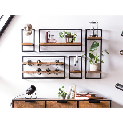 Wandregal-Set, 5-teilig