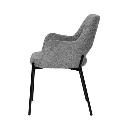 Armlehnstuhl 2er Set mit Rücken Cut-Out