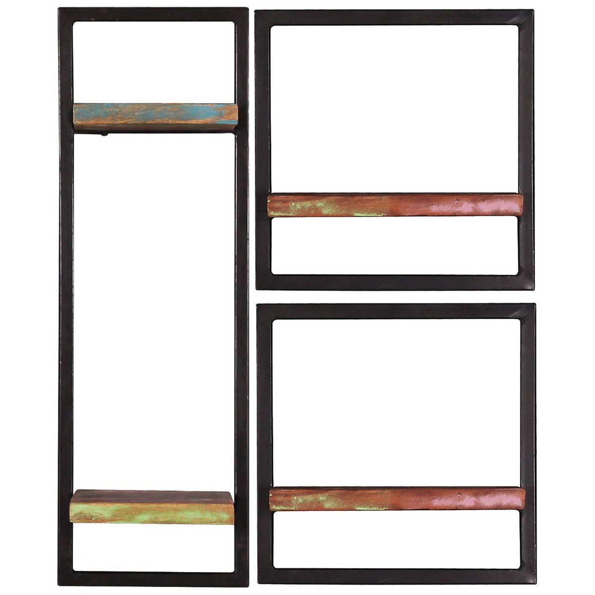 Wandregal-Set, 3-teilig