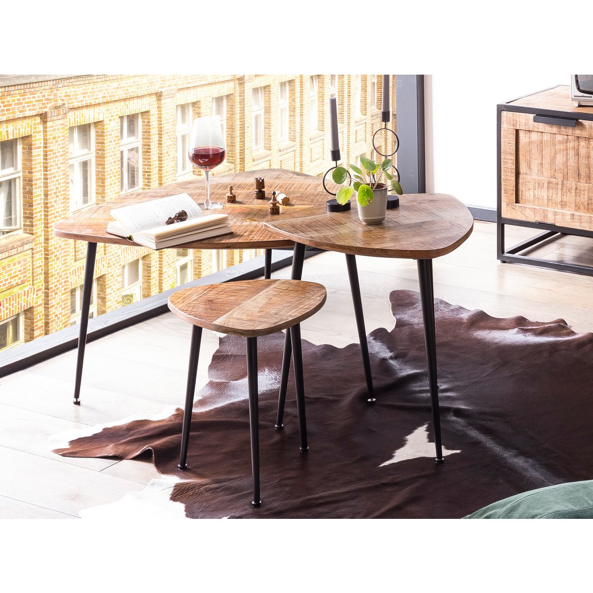 Couchtisch 80x80x47 cm