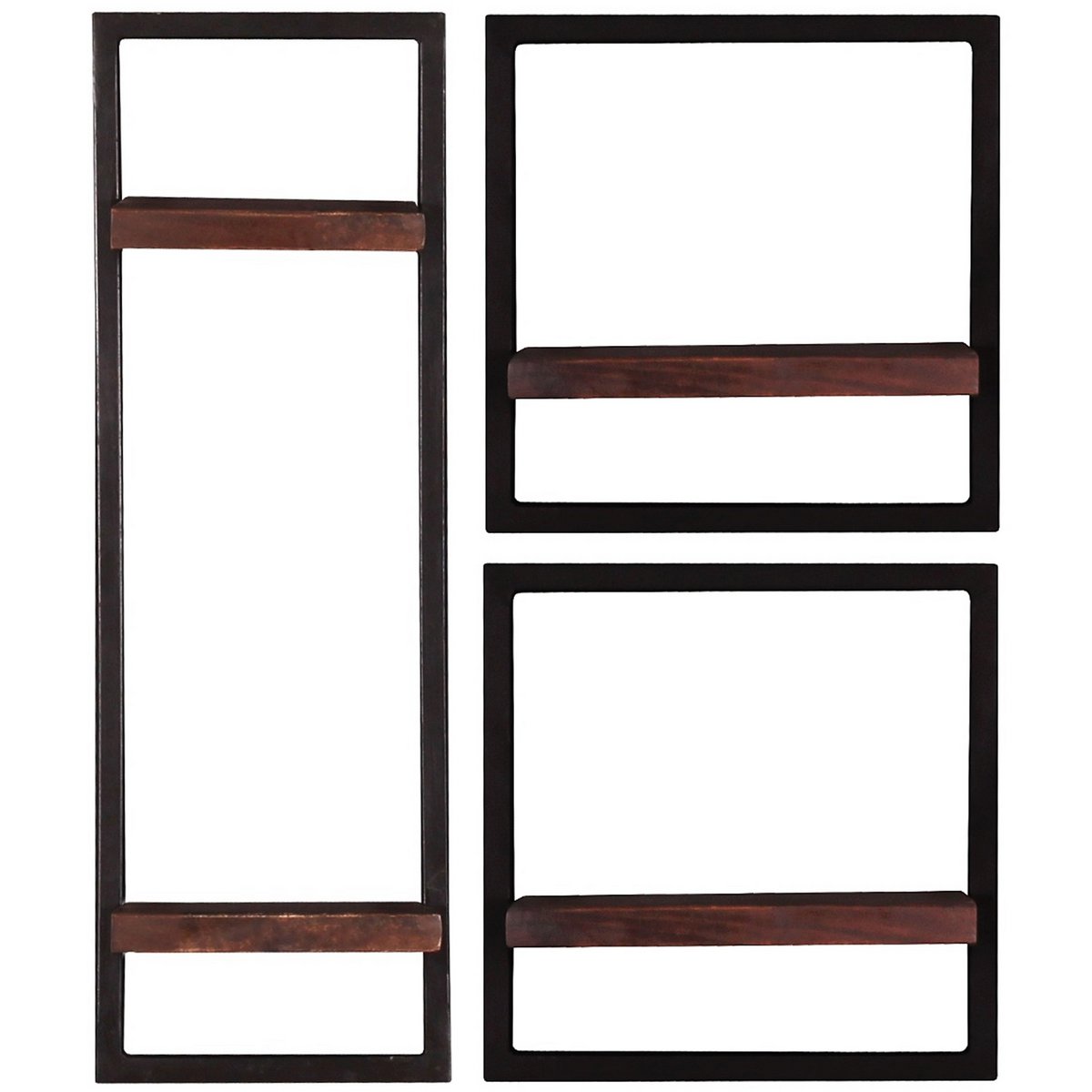 Wandregal-Set, 3-teilig