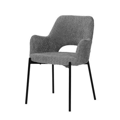 Armlehnstuhl 2er Set mit Rücken Cut-Out