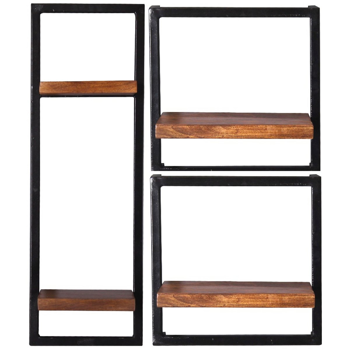 Wandregal-Set, 3-teilig