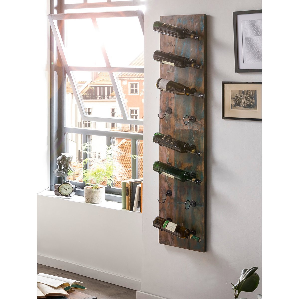 Wand-Weinregal