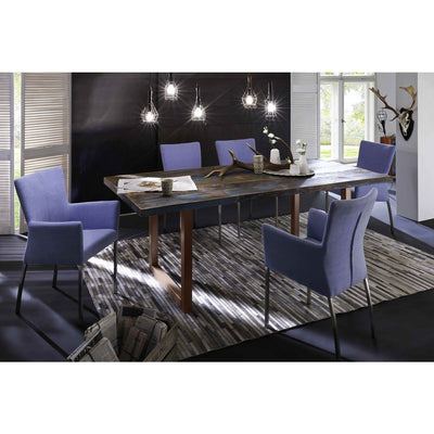 Tisch 220x100 cm, buntes Altholz