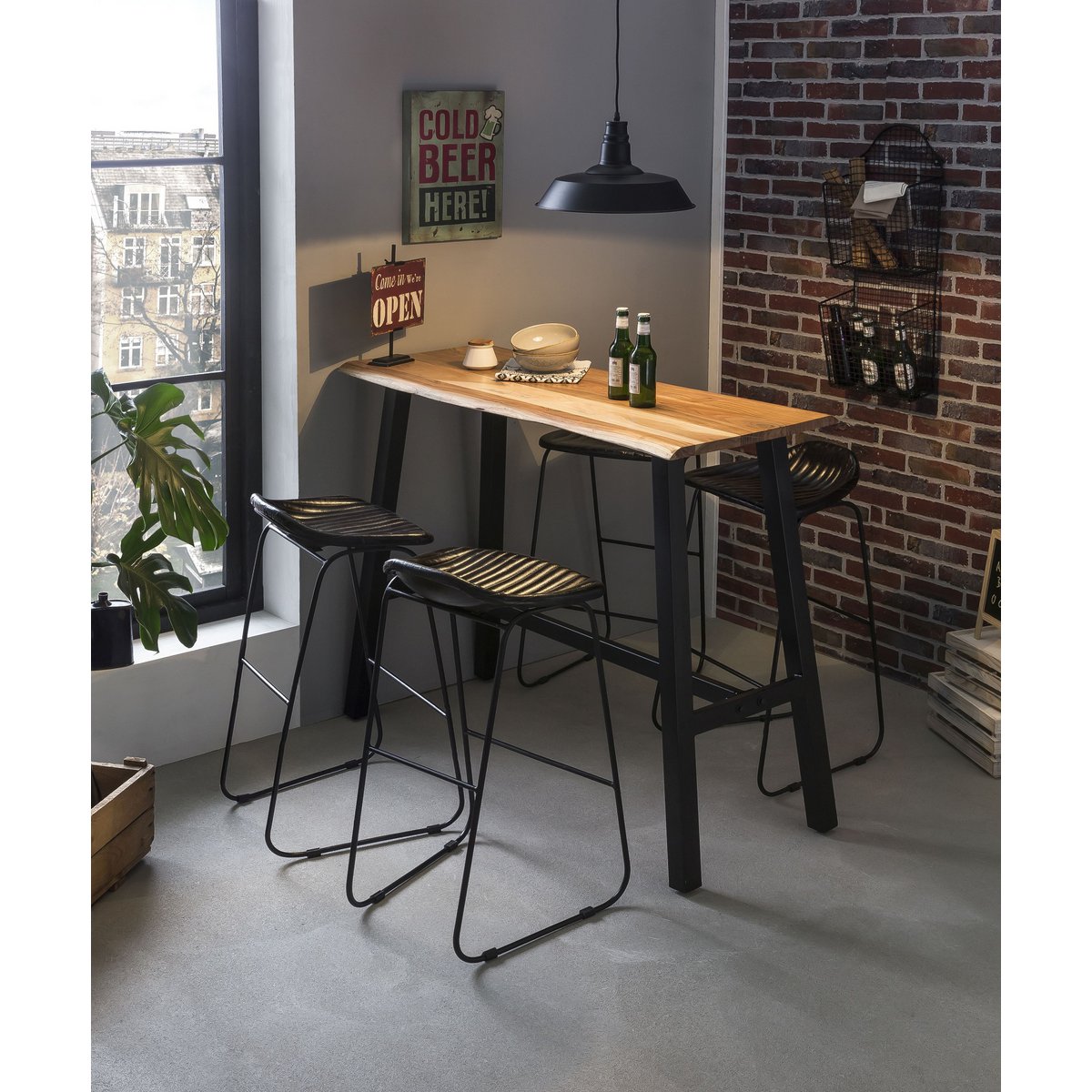 Stehtisch 124,5x51 cm