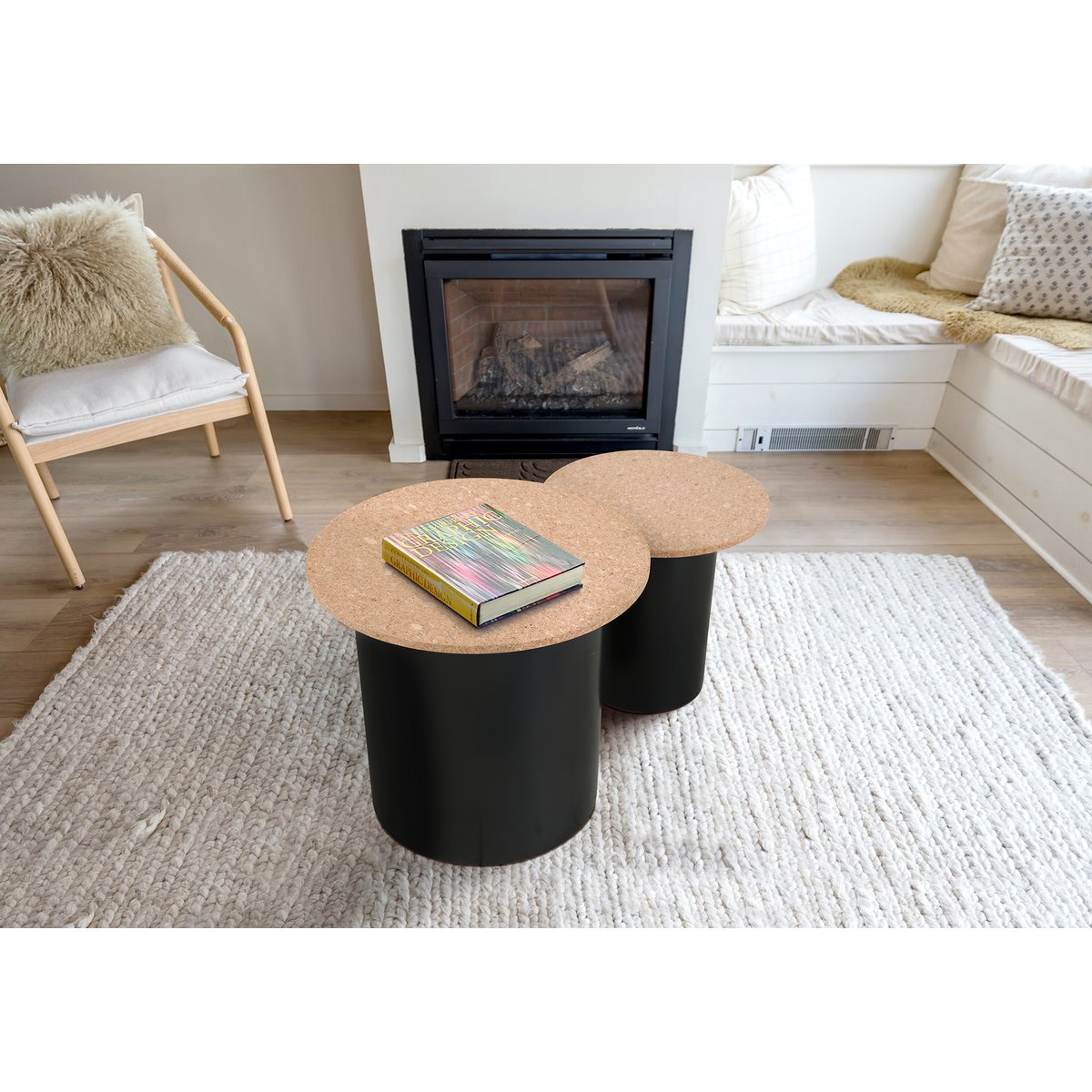 Beistelltisch, 2er Set