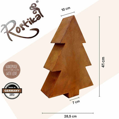 Christmas | Tannenbaum in 3D | Rost Metall