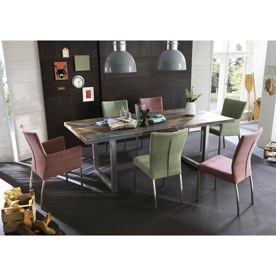 Tisch 220x100 cm, buntes Altholz