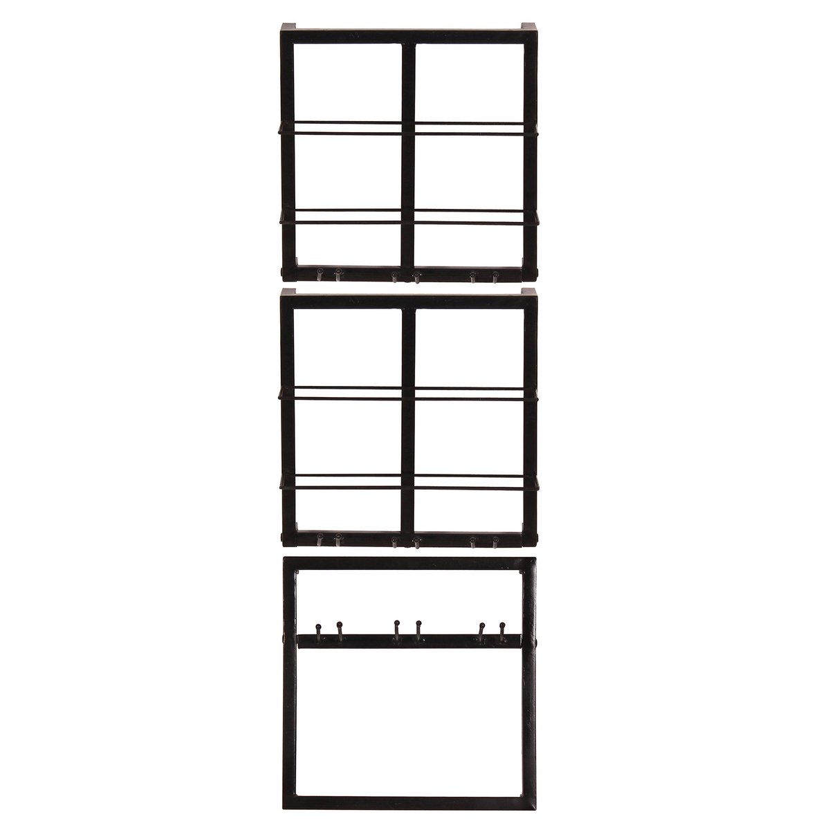 Wandregal-Set, 3-teilig