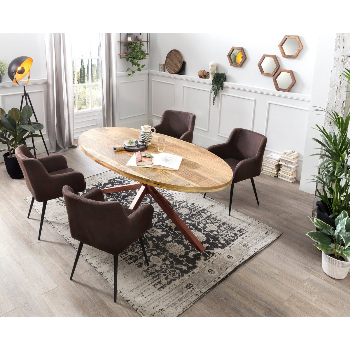 Tischgestell antikbraun