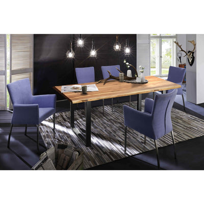 Tisch 160x85 cm, Akazie natur, 36 mm