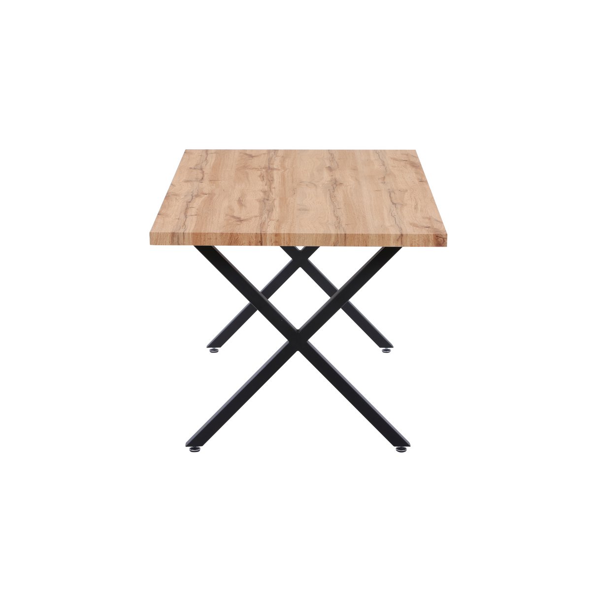 Tisch 160x90 cm mit X-Gestell