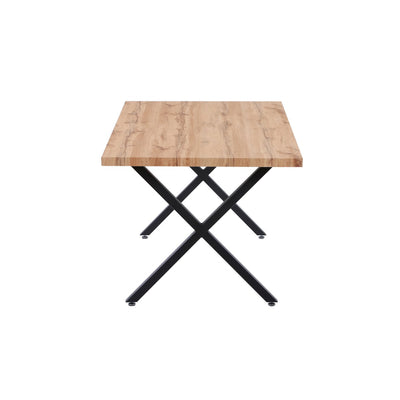 Tisch 160x90 cm mit X-Gestell