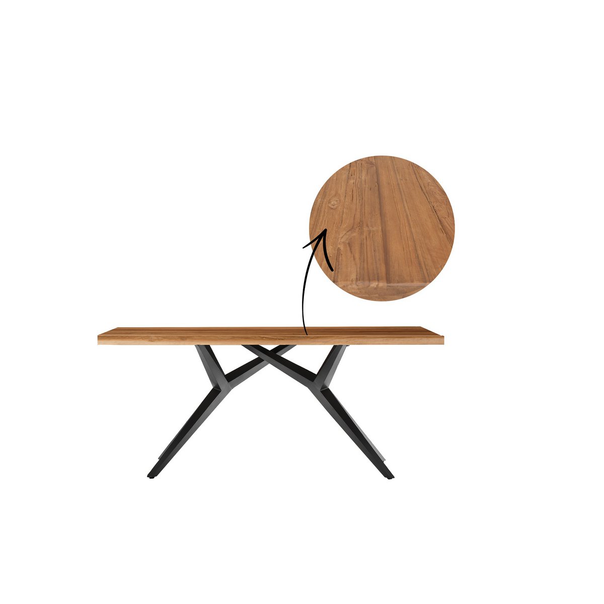 Tischplatte 240x100 cm