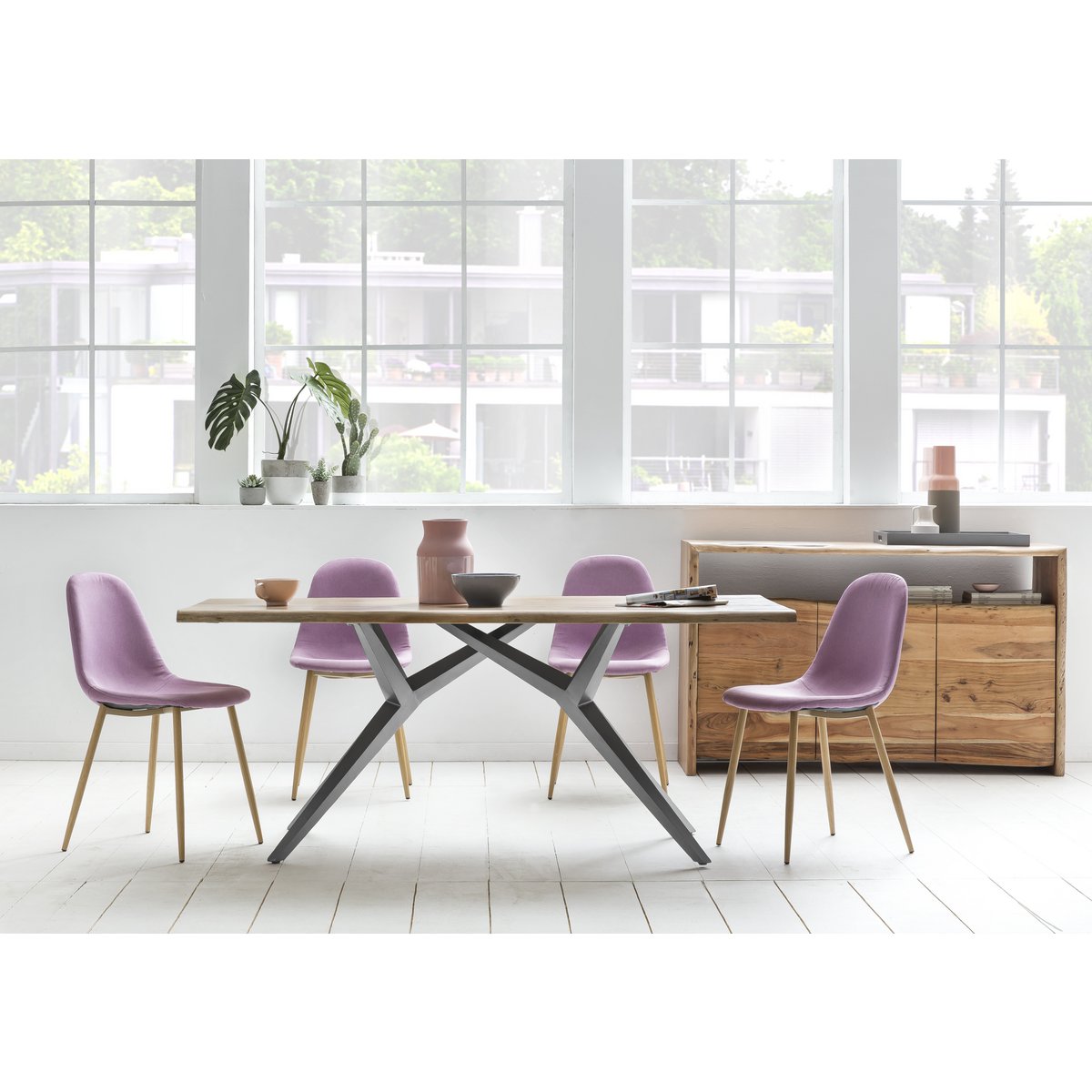 Tischgestell antiksilber