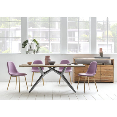 Tischgestell antiksilber