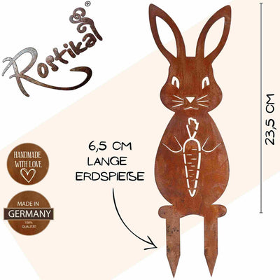Karla Karotte – Garten Deko Kaninchen
