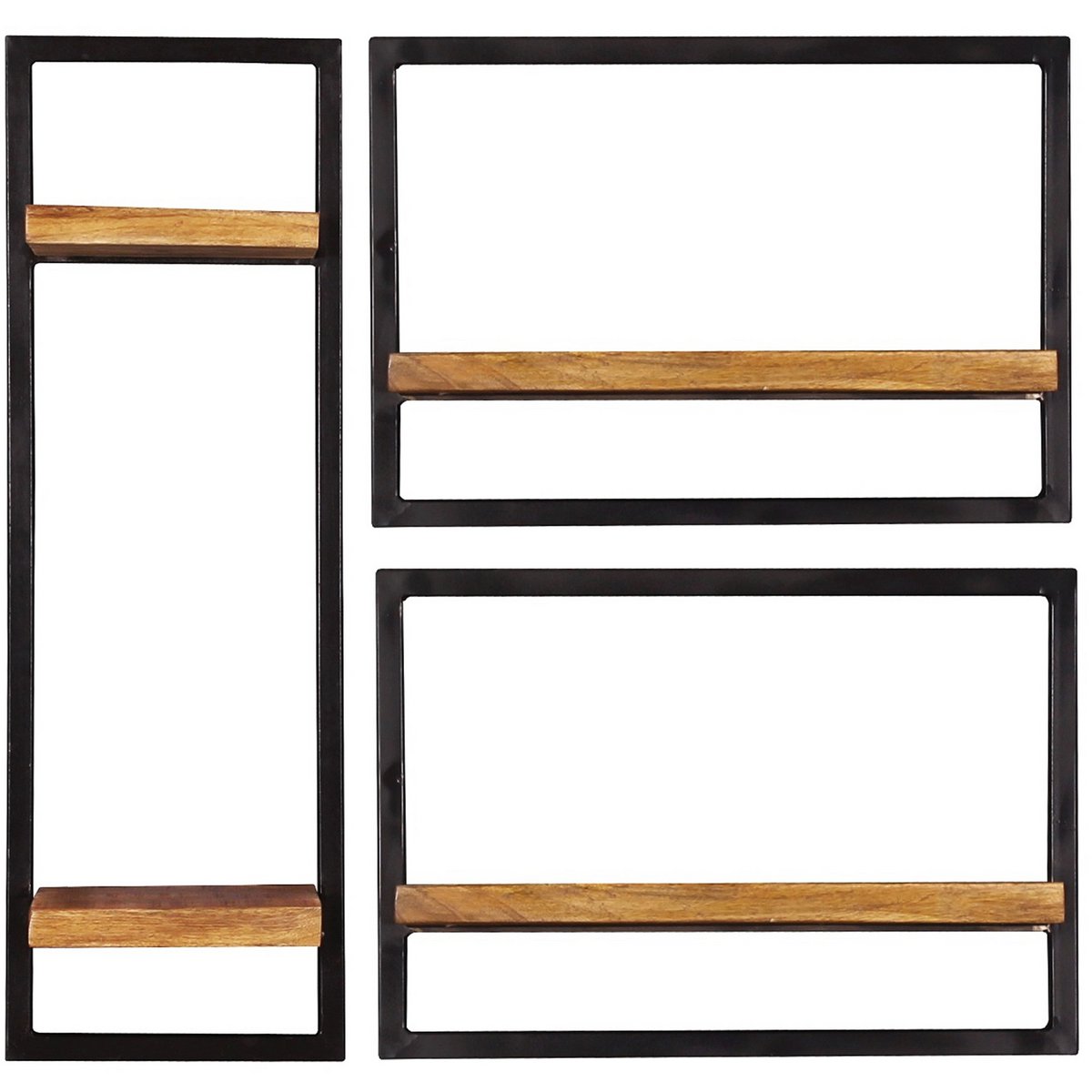 Wandregal-Set, 3-teilig