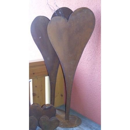 Gartendeko Rost Pflanzherz | Wohndeko Herz zum Bepflanzen