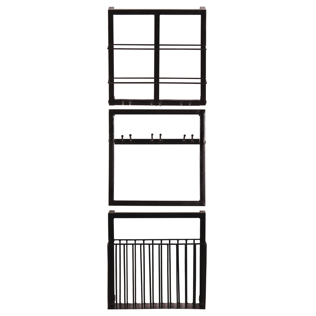 Wandregal-Set, 3-teilig