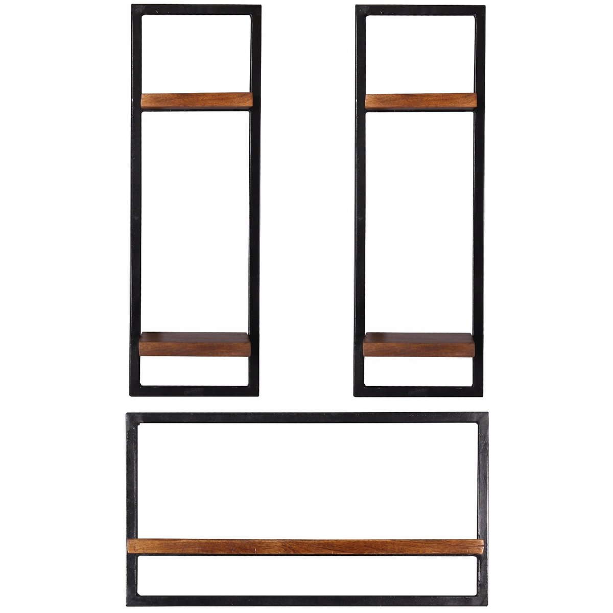 Wandregal-Set, 3-teilig