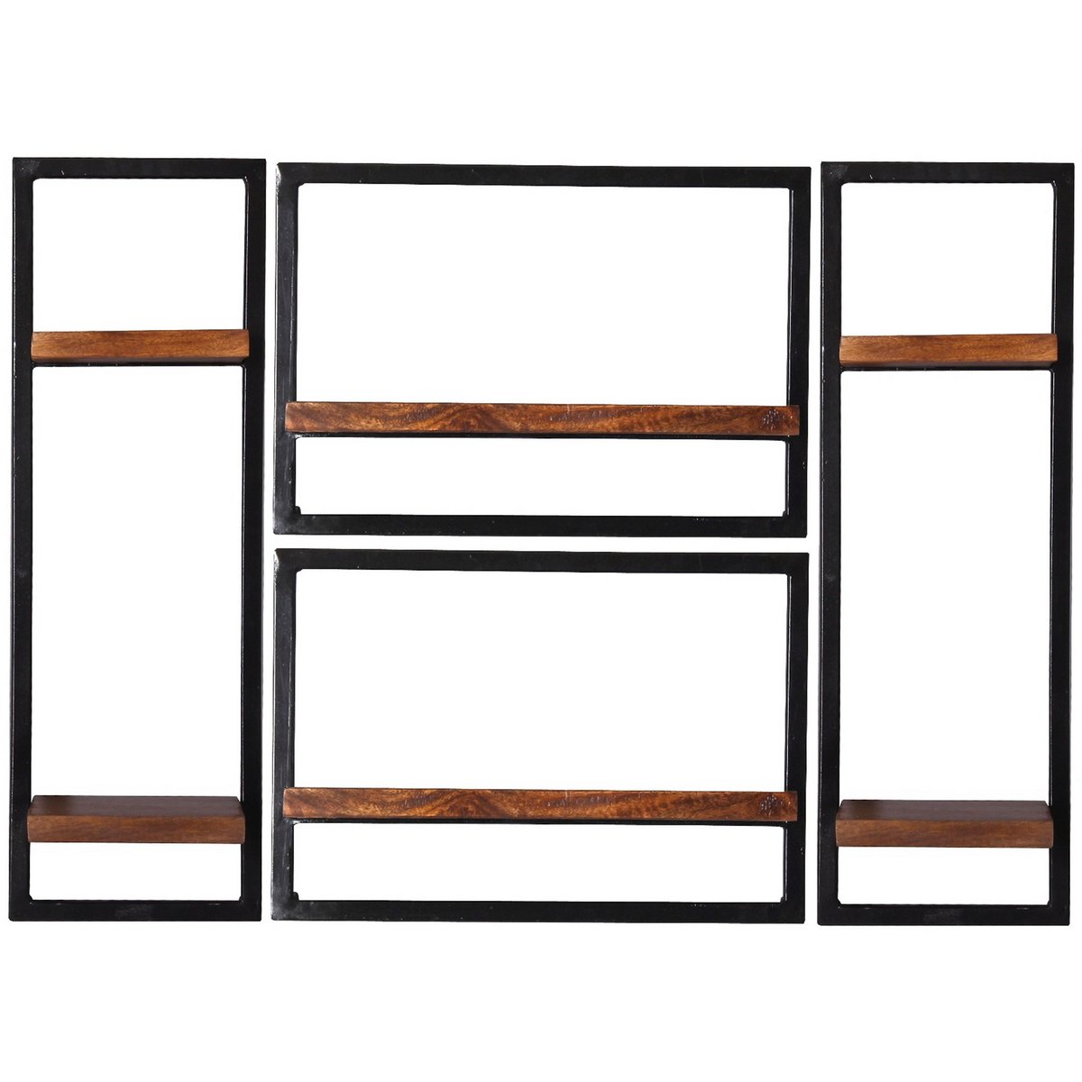 Wandregal-Set, 4-teilig