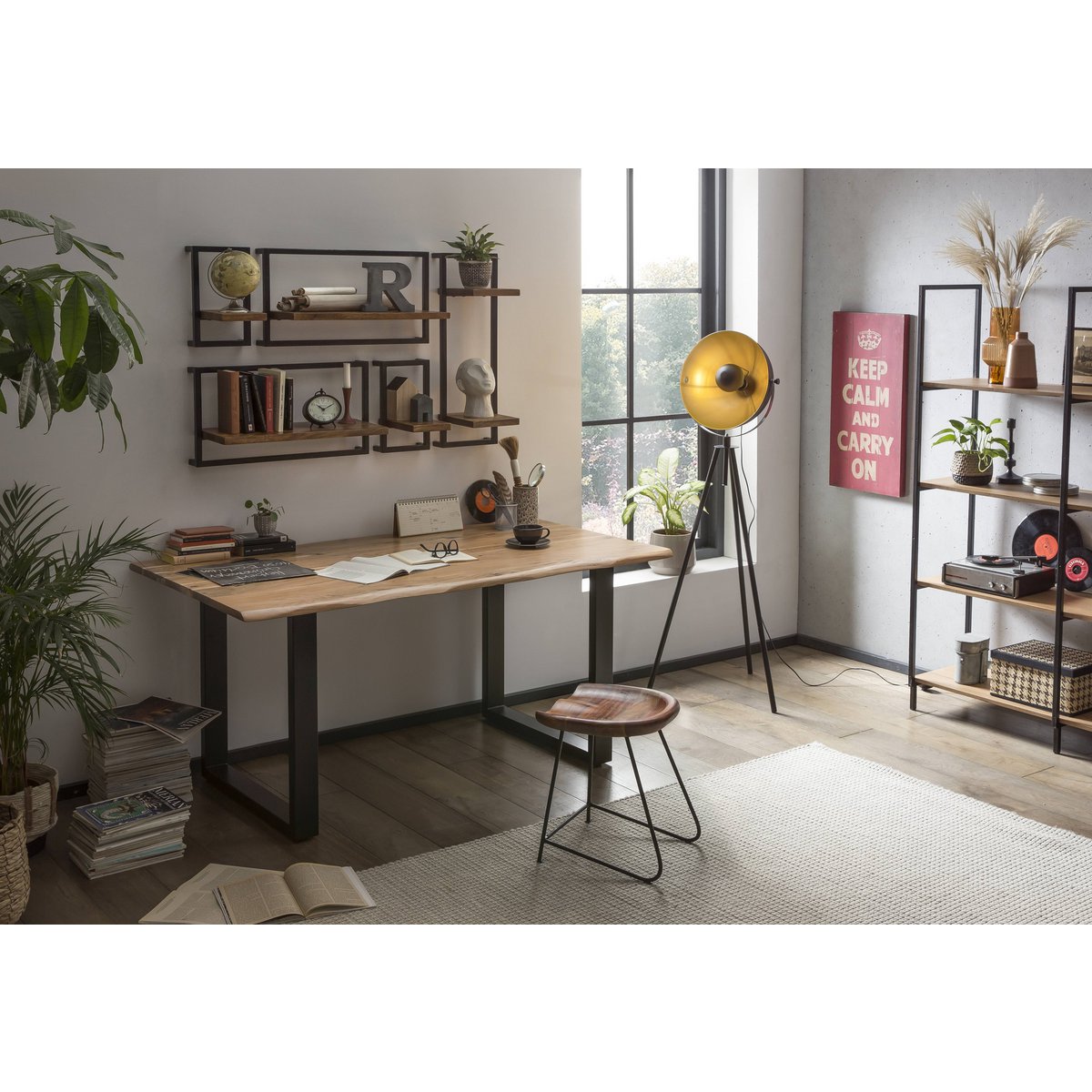 Wandregal-Set, 5-teilig