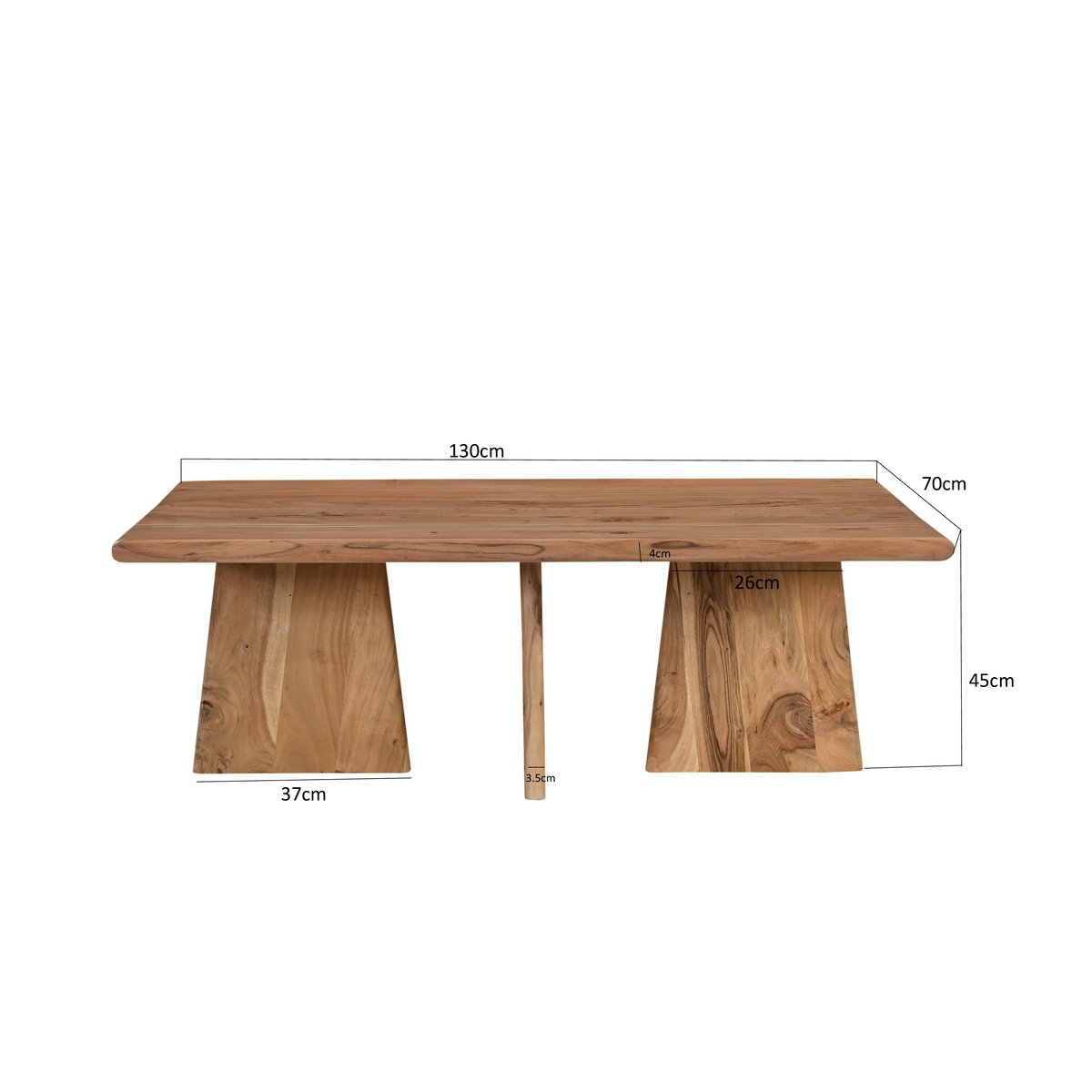 Couchtisch 130x70 cm