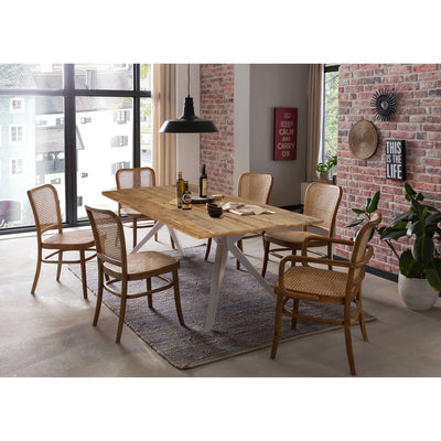 Tischgestell antiksilber