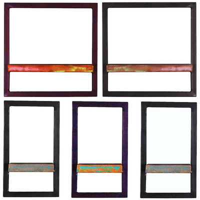 Wandregal-Set, 5-teilig