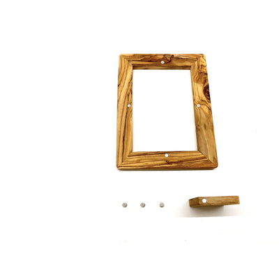 Olivenholz-Bilderrahmen für Bilder in der Größe 10 x 15 cm