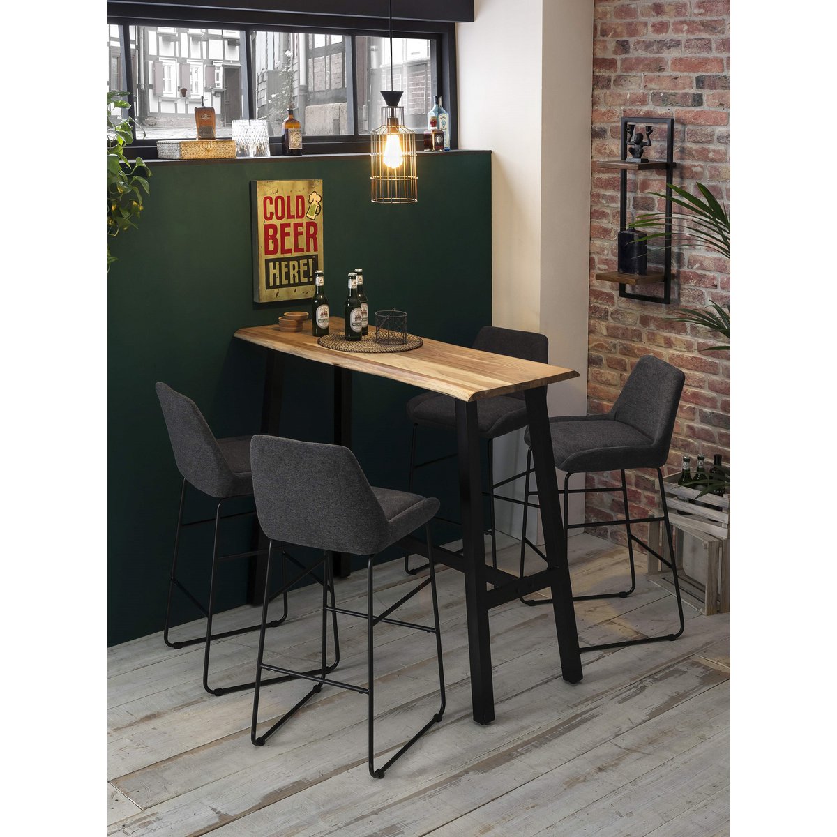 Stehtisch 124,5x51 cm